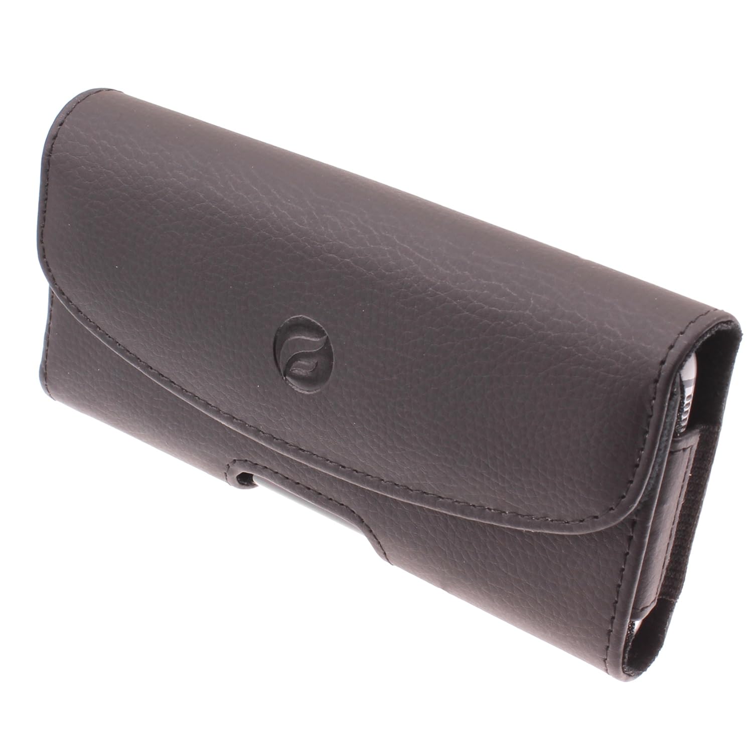 Fonus Leather Case Belt Clip for Compatible with Motorola Moto G Power (2021) Phone - Holster Cover Pouch Loops Carry Protective