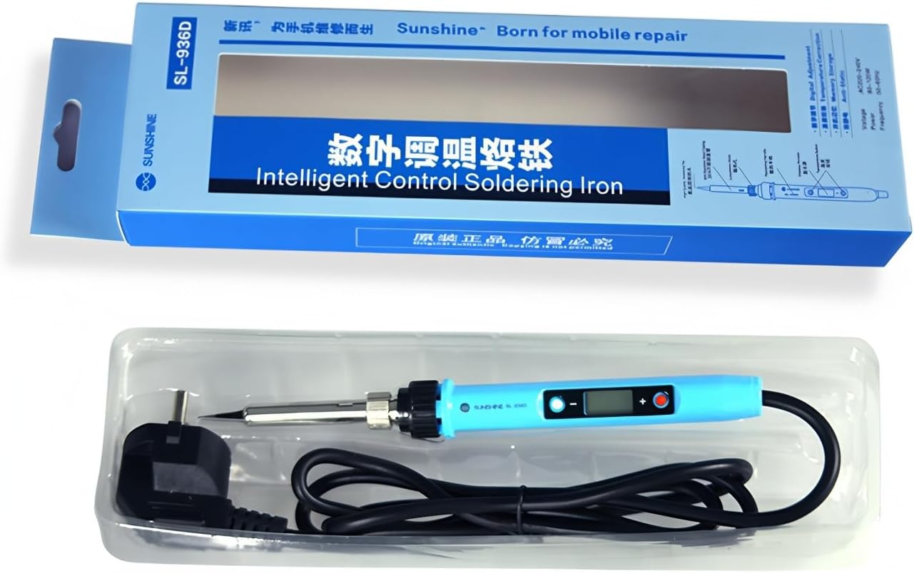SUNSHINE SL-936D Electric Welding Pen Adjustable Temperature Soldering Iron Tip For Mobile Phone Repair Rework Station Solder