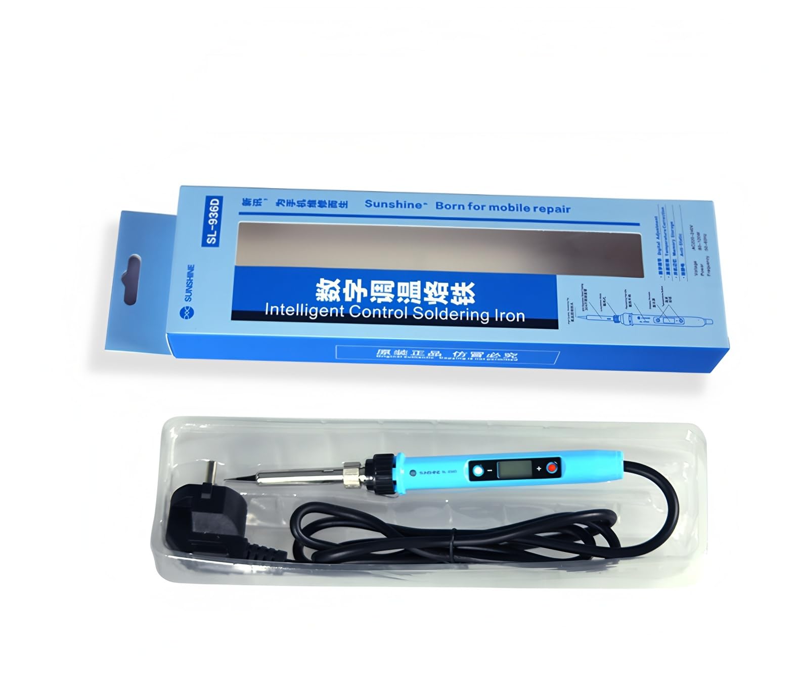 Fer à souder réglable SUNSHINE SL-936D pour réparation de téléphone