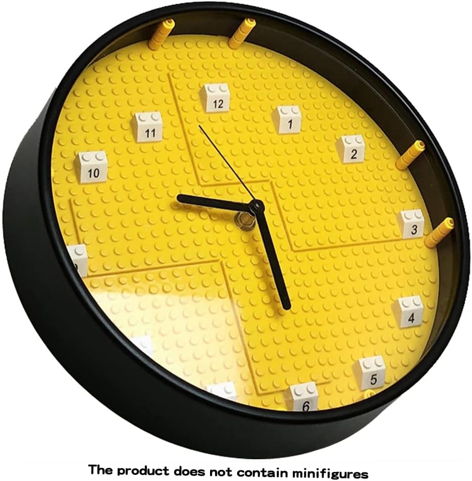 kid's wall clocks, kid's room decorations, wall decorations for game rooms and children's bedrooms, creative cool and cute , DIY building block clock,superhero boy clocks, kid's birthday gifts