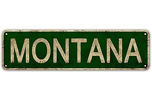 LINStore Montana Home Decor Sign