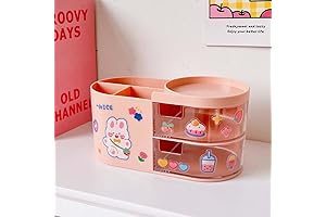 Kawaii Stationery Storage Box: The Ultimate Organizational Tool for Desktops and More