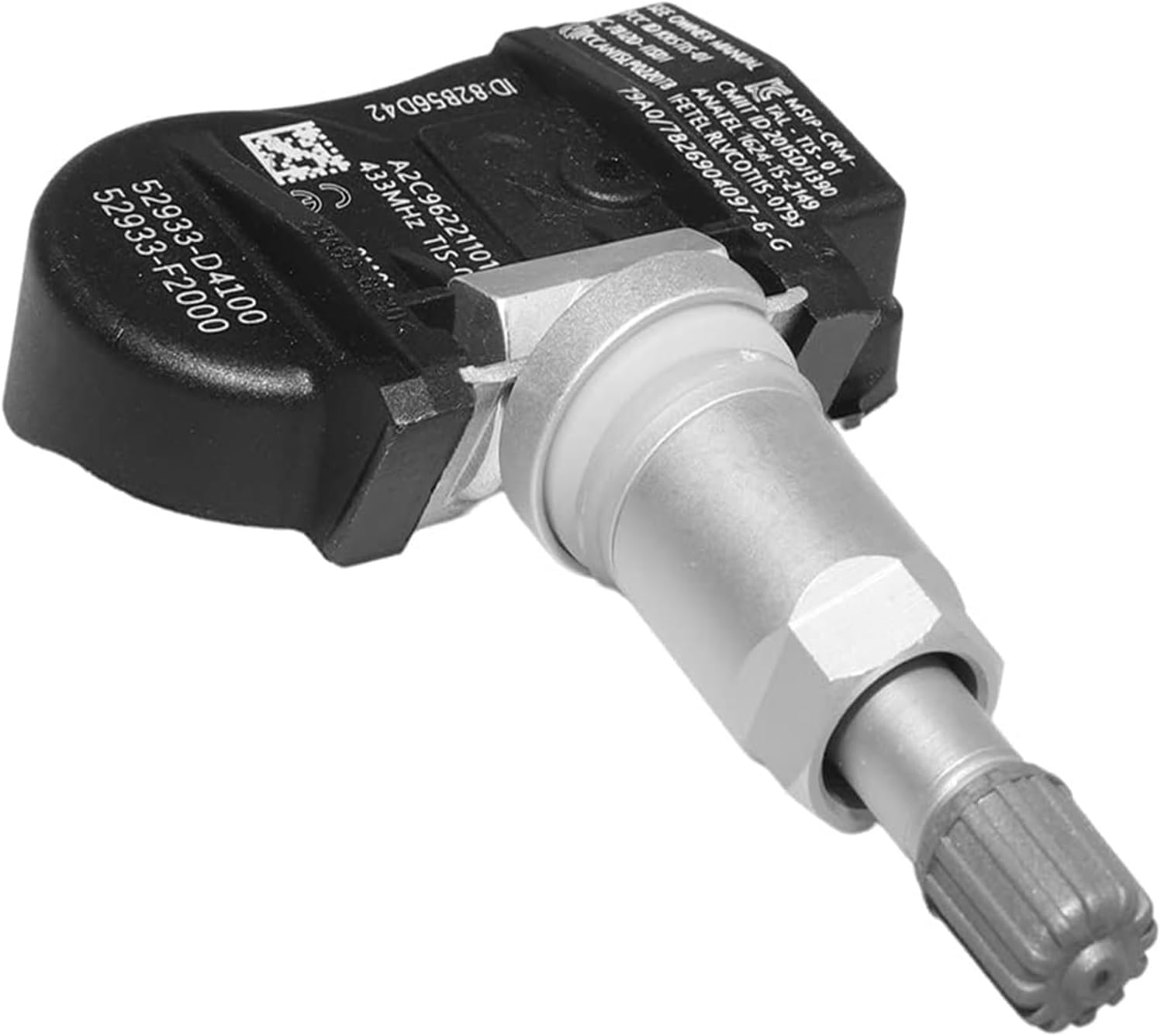Tire Pressure Sensor Car Tire Pressure Sensor for Hyundai Elantra GT Kona 2018 2019 2020 52933-D4100 Tyre Pressure Monitoring TPMS Sensor