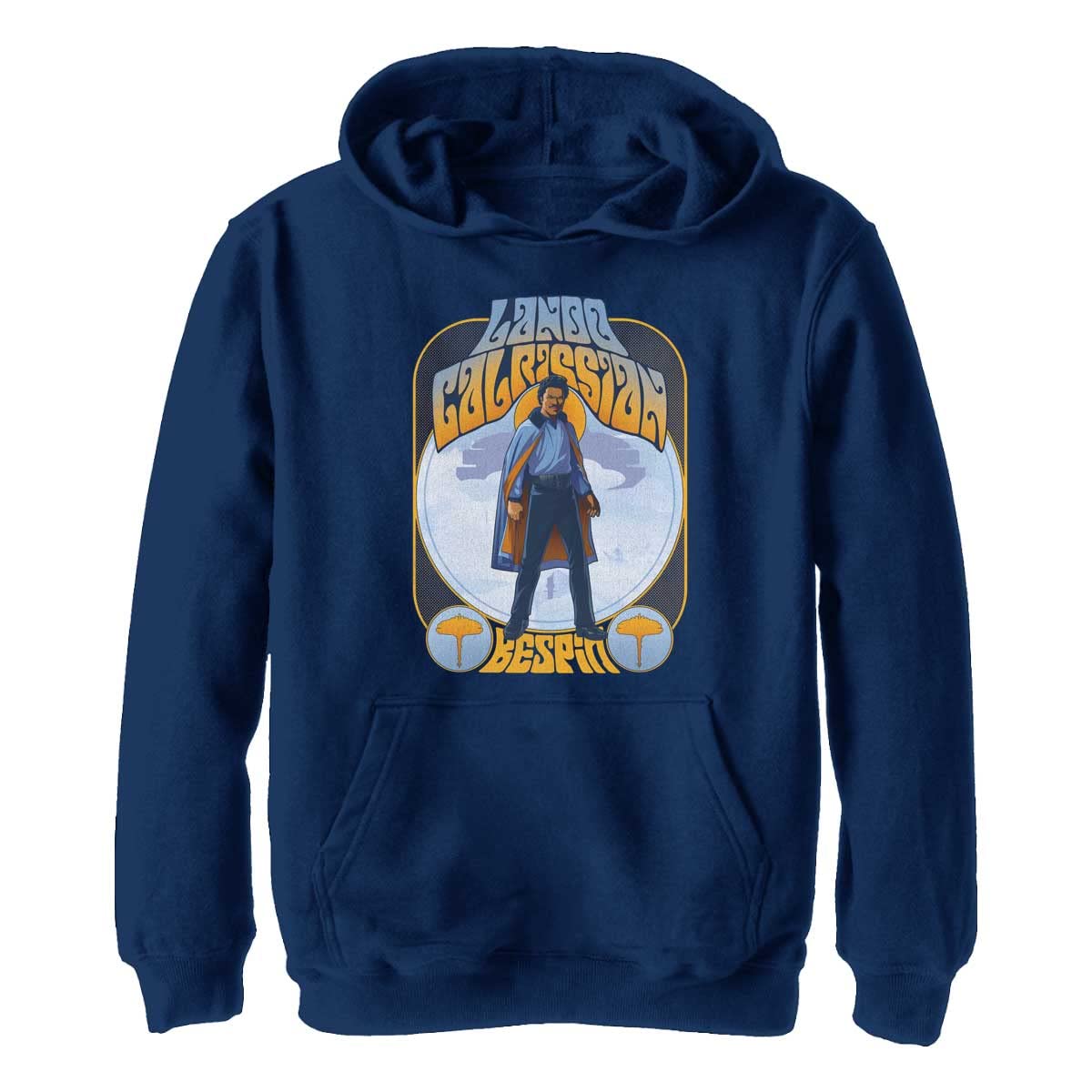 Sweat à capuche Star Wars garçon bleu marine pull Lando S