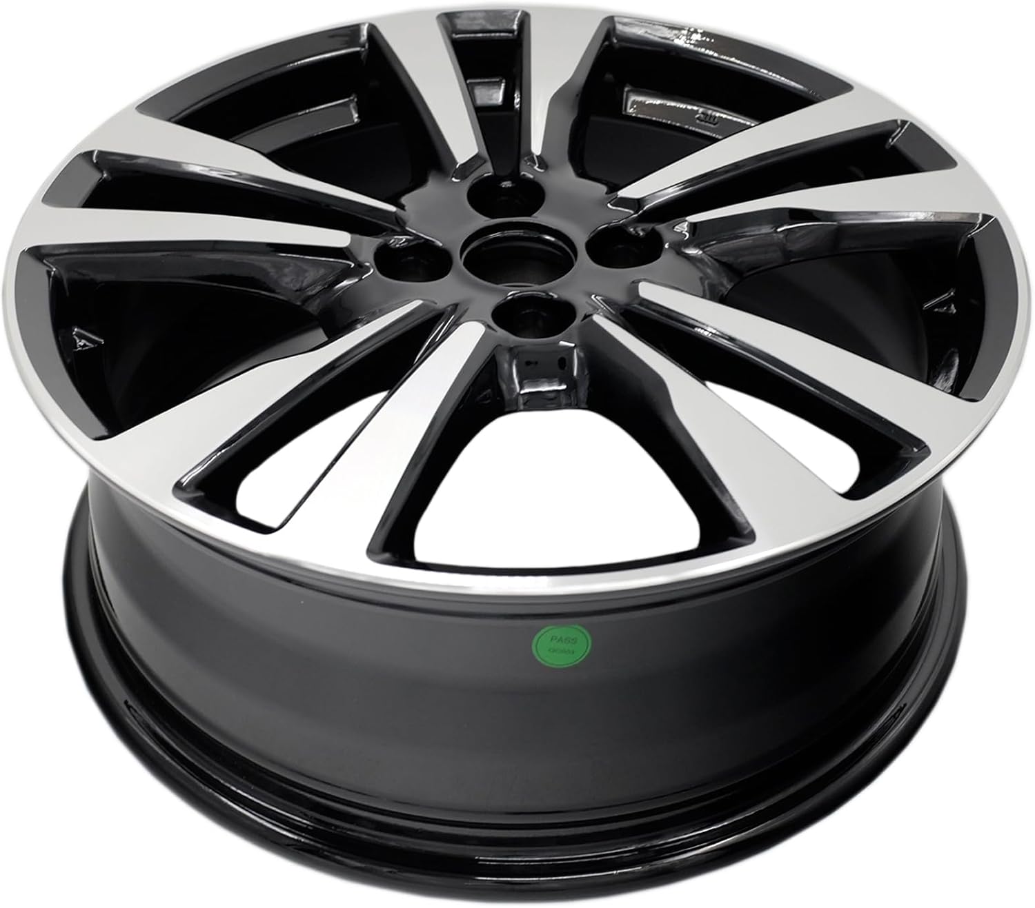 New Single 17" 17x6.5 Inch Alloy Wheel for 2018–2020 Nissan Kicks | OEM Design Replacement Rim | Machined Black Finish | Direct Fit – OE Stock Specs | 62792