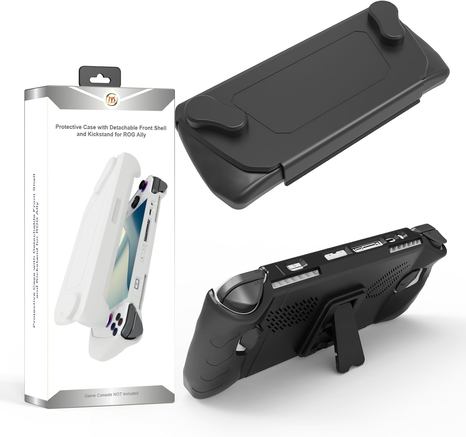 Protective Cover for ROG Ally Protector Hard Shell Drop-Proof Cover Case ROG Ally Accessories (Black)