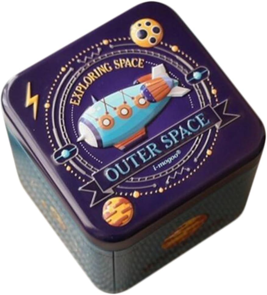 Amazon｜Candy Jar Nougat /チョコレート缶クッキーTins Tea Canister Square tina4｜保存