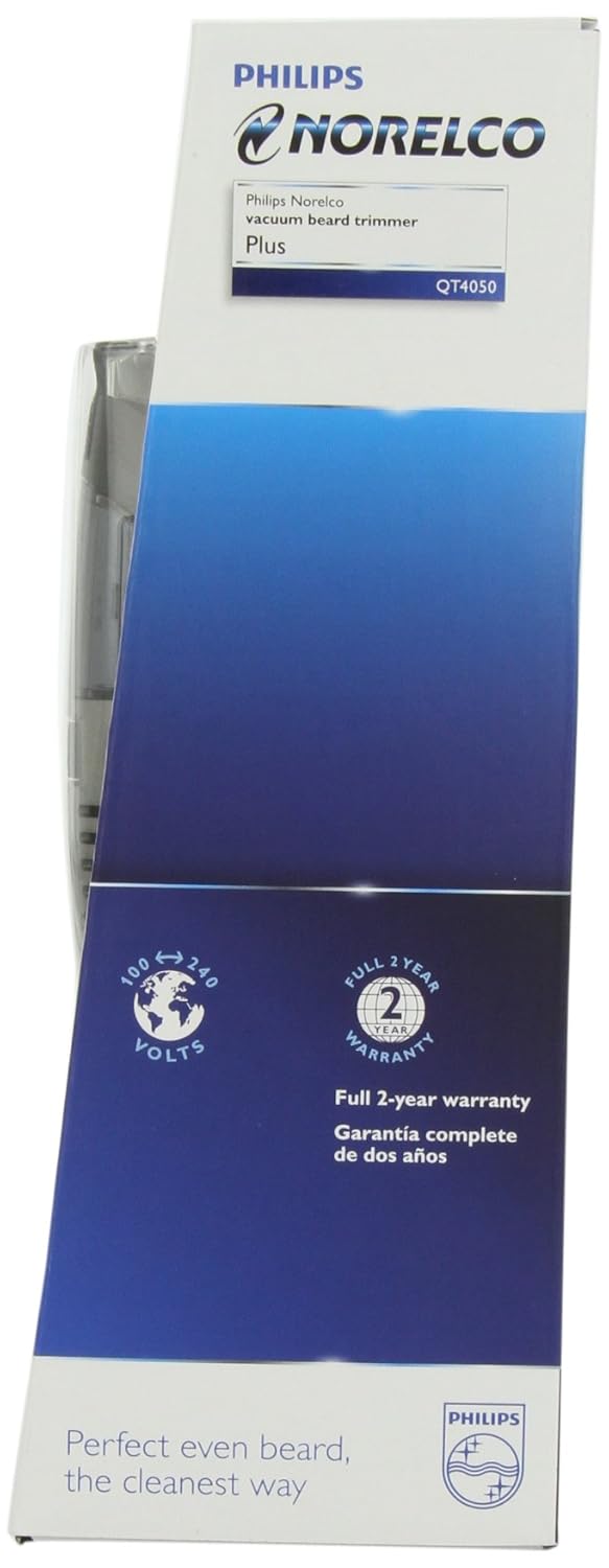 Philips Norelco BeardTrimmer 7100, Vacuum Trimmer (Model # QT4050)