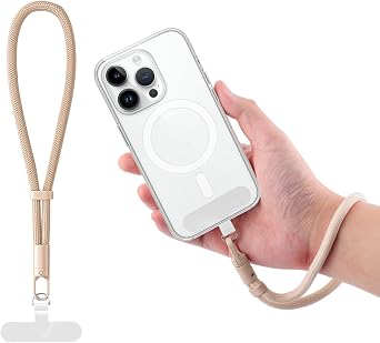 BOXOB Phone Wrist Strap, Phone Lanyard Wrist Comfortable Cellphone Lanyard with Tether Tab for iPhone and Most Phone Case