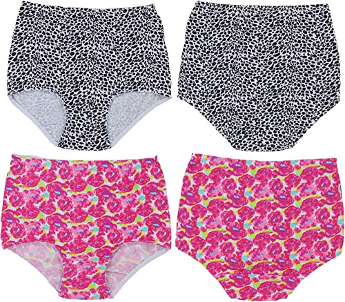 Image of ToBeInStyle Women's Pack of 6 High-Waisted Girdle Brief Tummy Support Everyday Panties