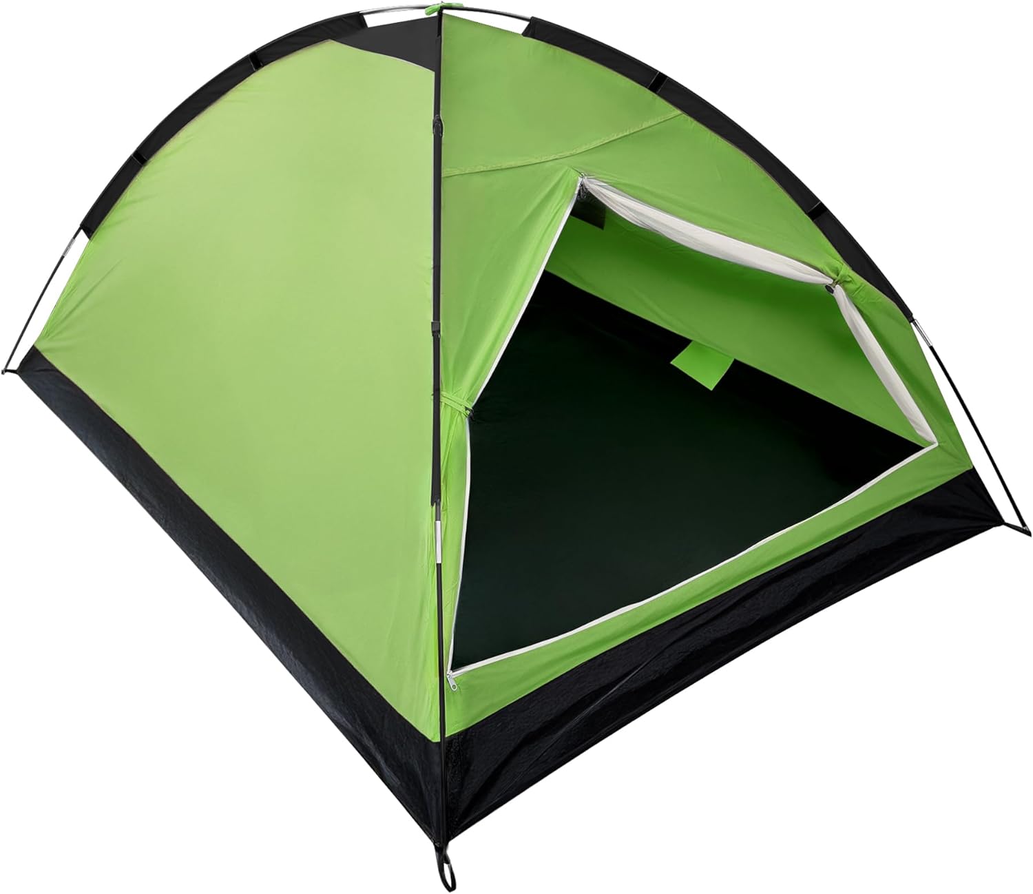 1-Person Dome Tent for Camping Waterproof Lightweight Portable Backpacking Orange/Blue/Army Green/Green