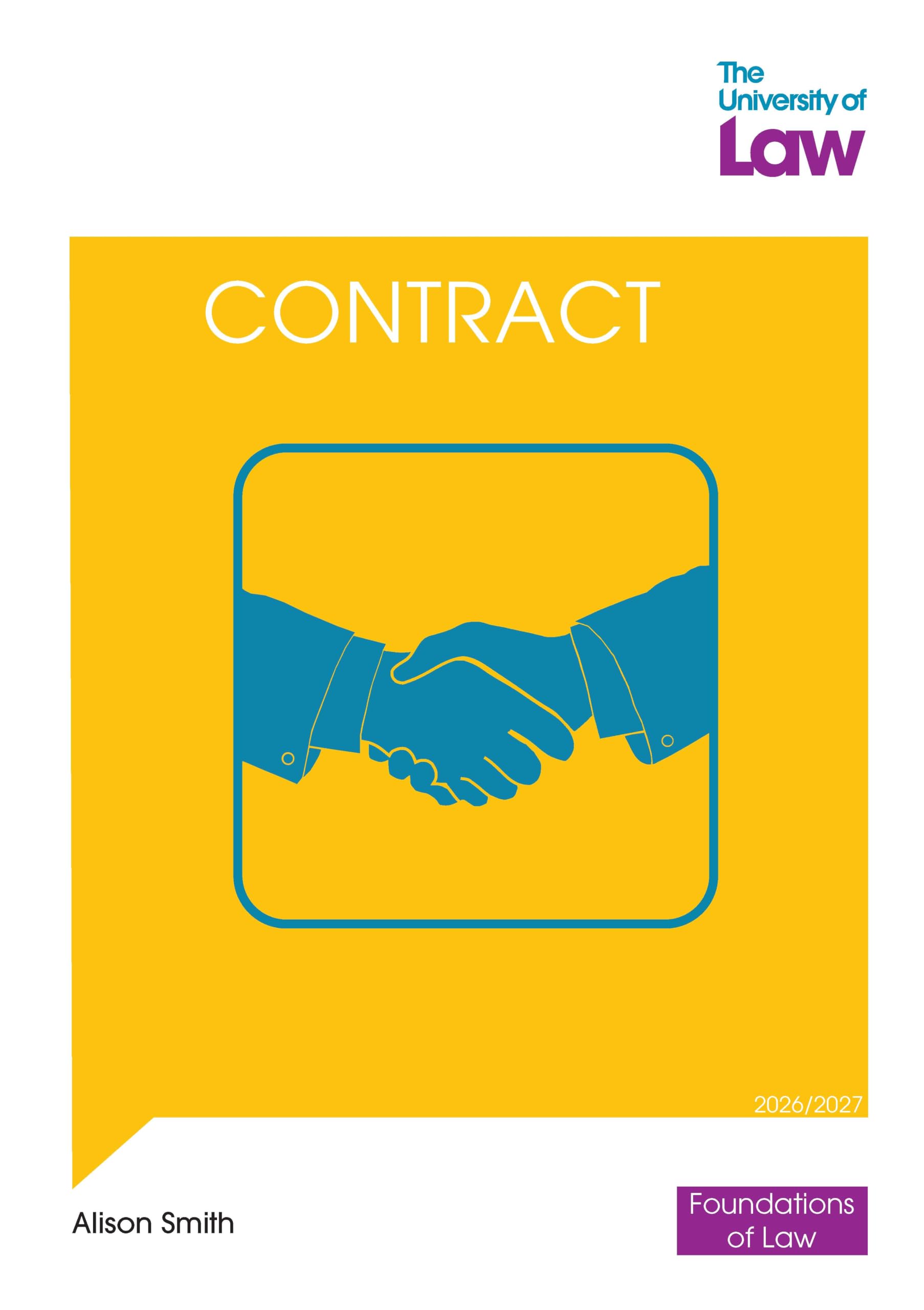 FOL - Contract Law 3e (Foundations of Law)