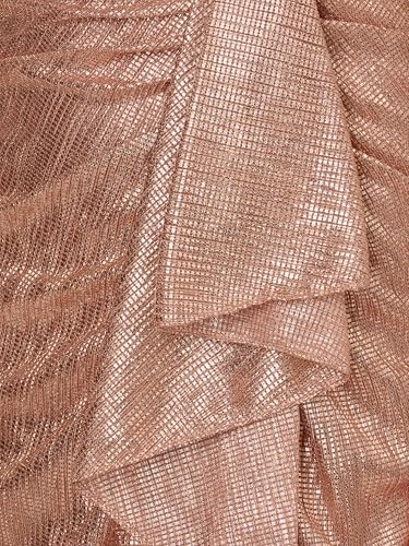 Adrianna Papell Women's Metallic Foil Long Dress3