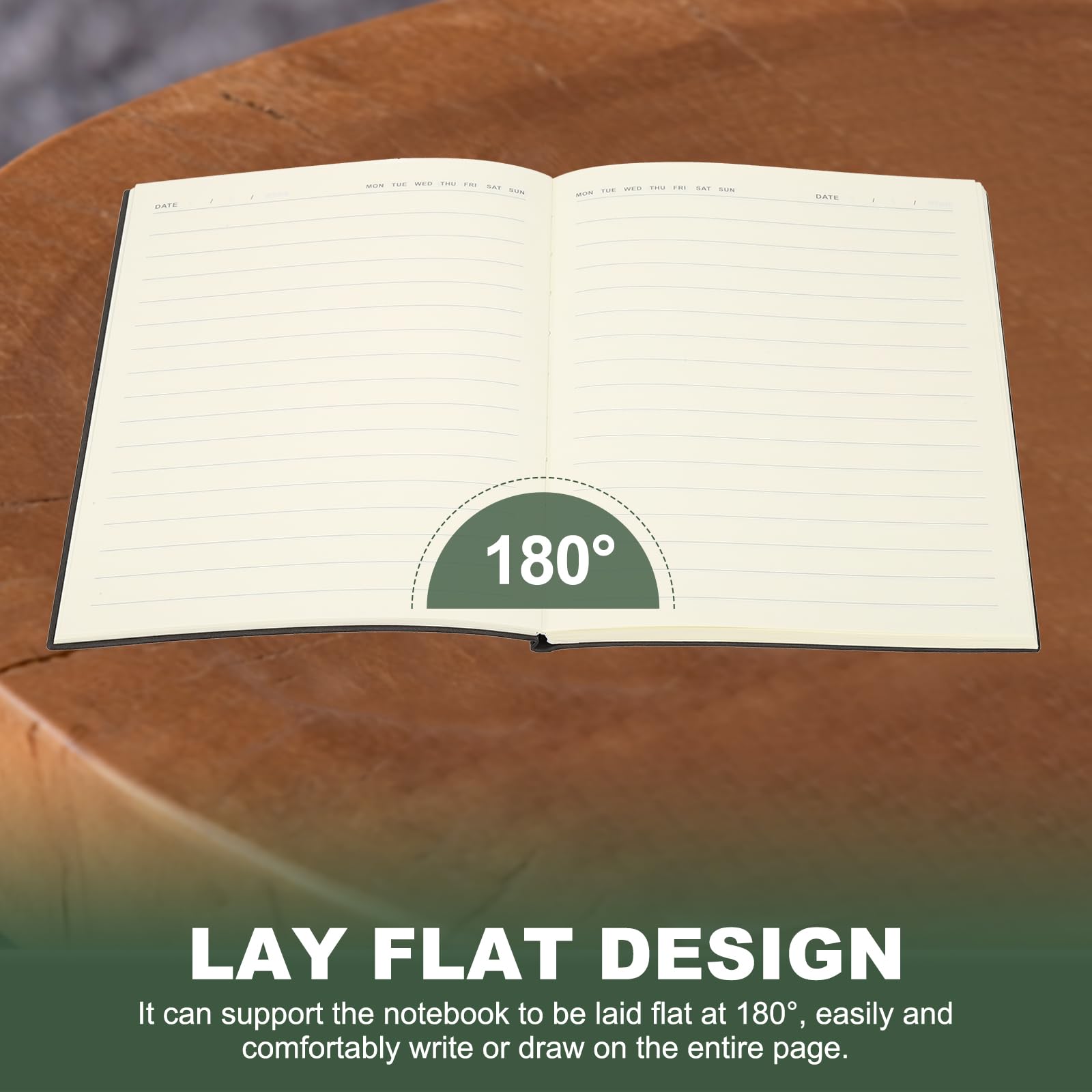 PATIKIL 7x10 Inch Lined Journal Notebook - Image 3