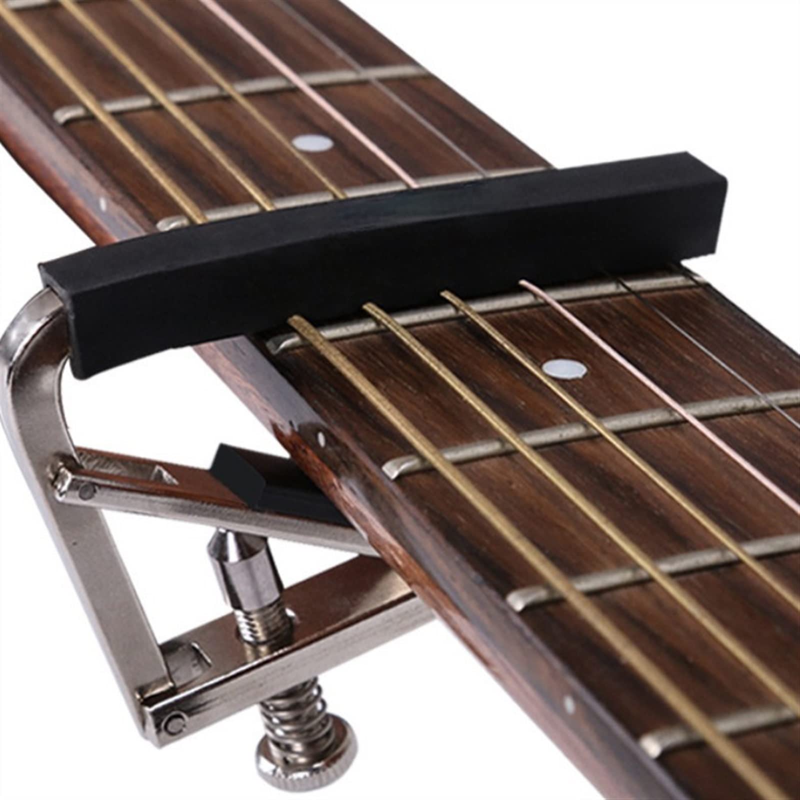 TSTS con Vite in Metallo sul Capotasto per Chitarra Regolabile per Capotasto per Chitarra Acustica Comodo da Usare Strumenti per Liutaio per Chitarra