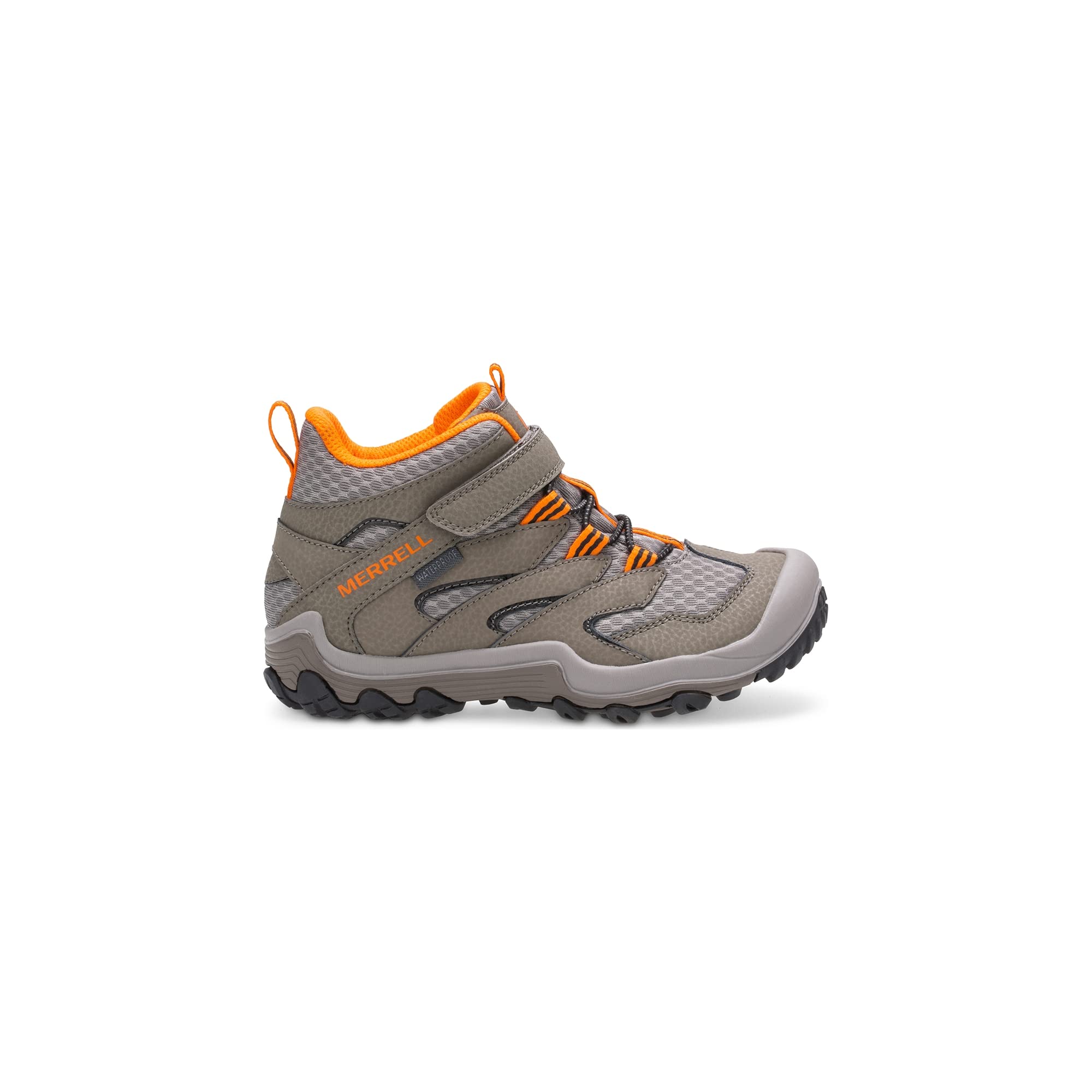 MERRELL Kids's Chameleon 7 Mid Alternative Closure Waterproof Hiking Boot