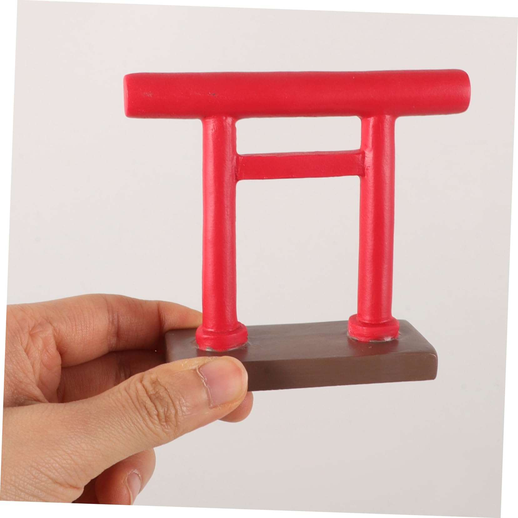 Decorazione Acquario Torii Giapponese - In Pietra, 6.9x7 Cm, Per Pesci E Landscape - Foto 2