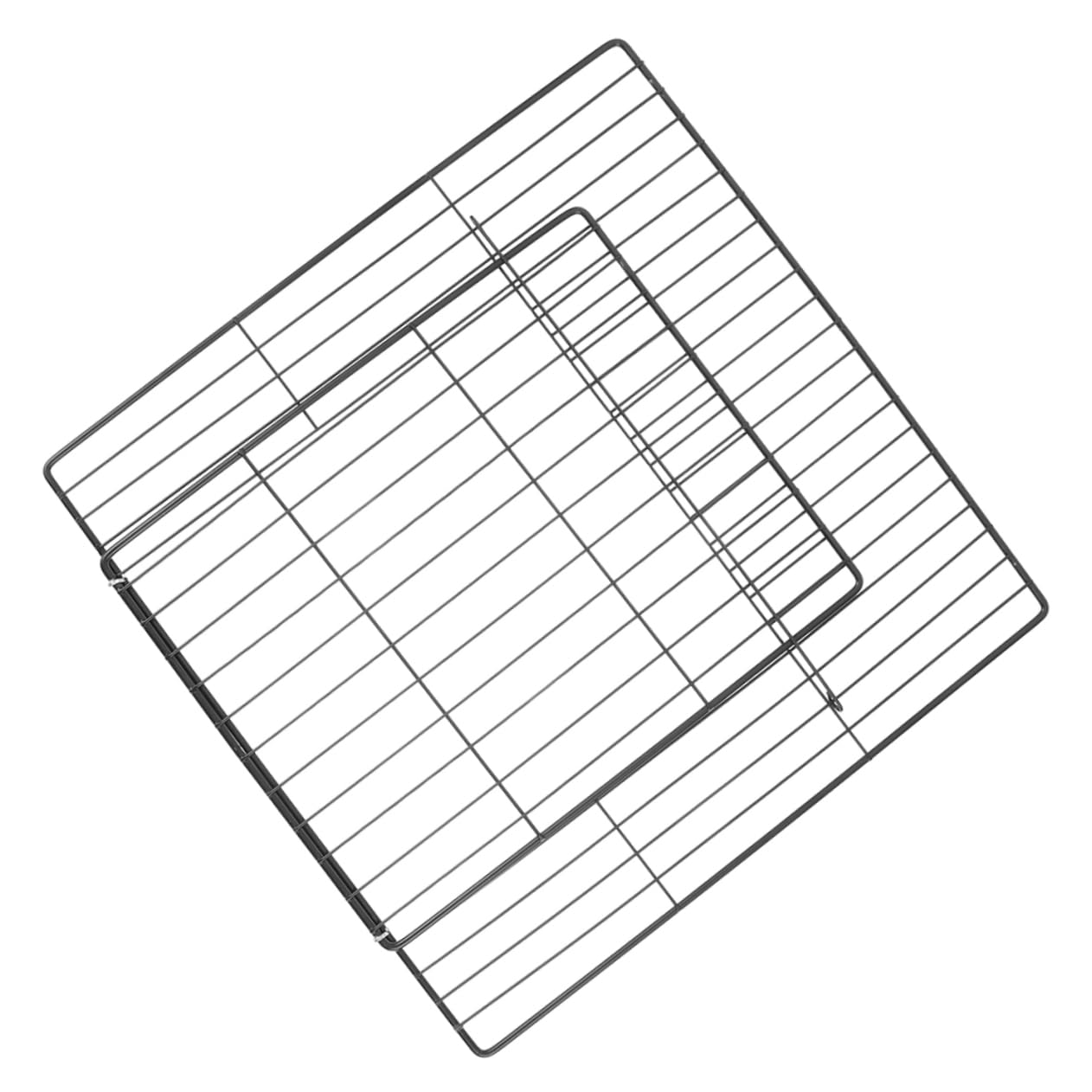 Porte amovible pour cage chat chien en grillage métallique facile à installer