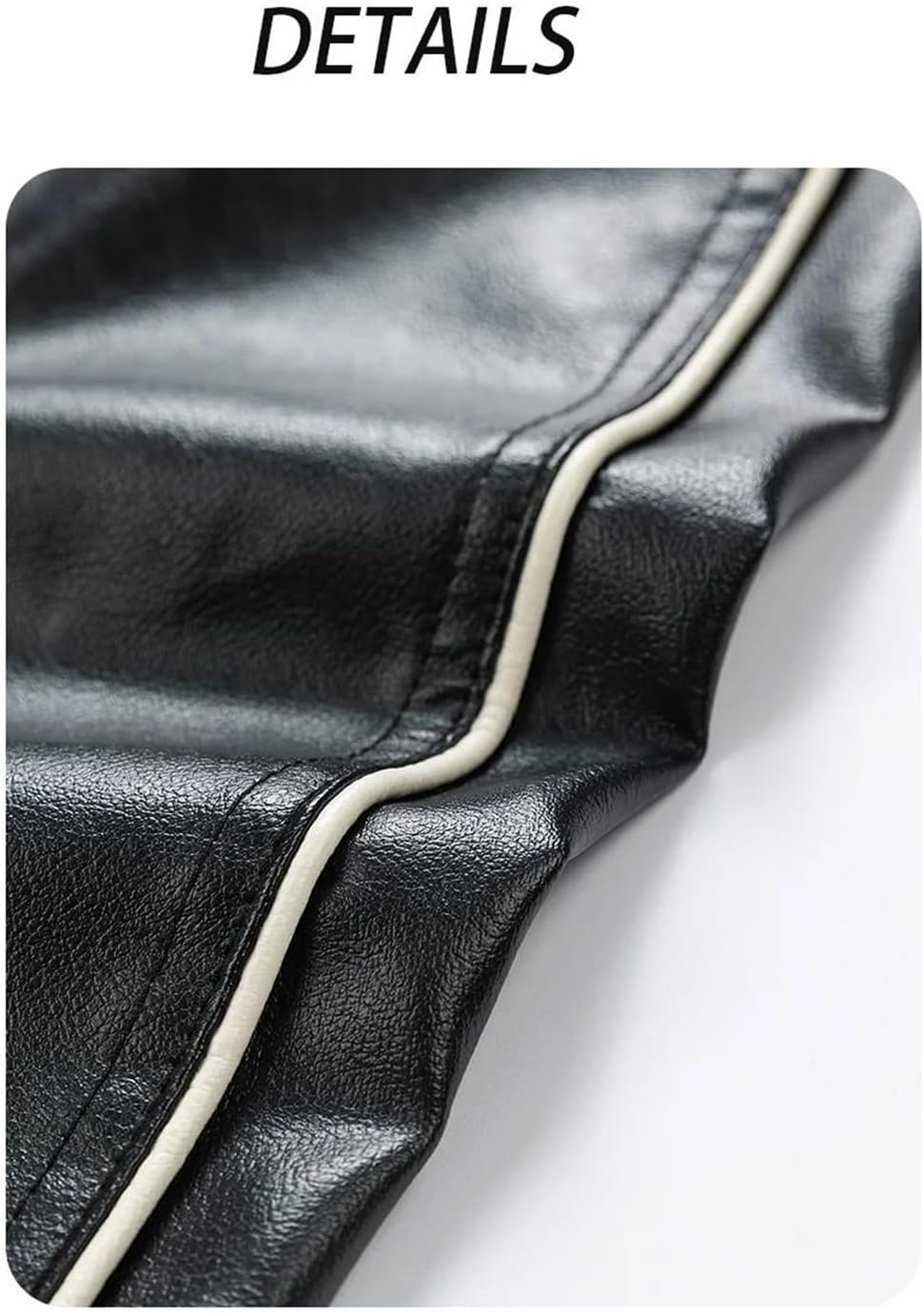 Men Leather Jacket Casual Faux Leather Coats Man Jackets Stand Pu Fall Winter Outwear