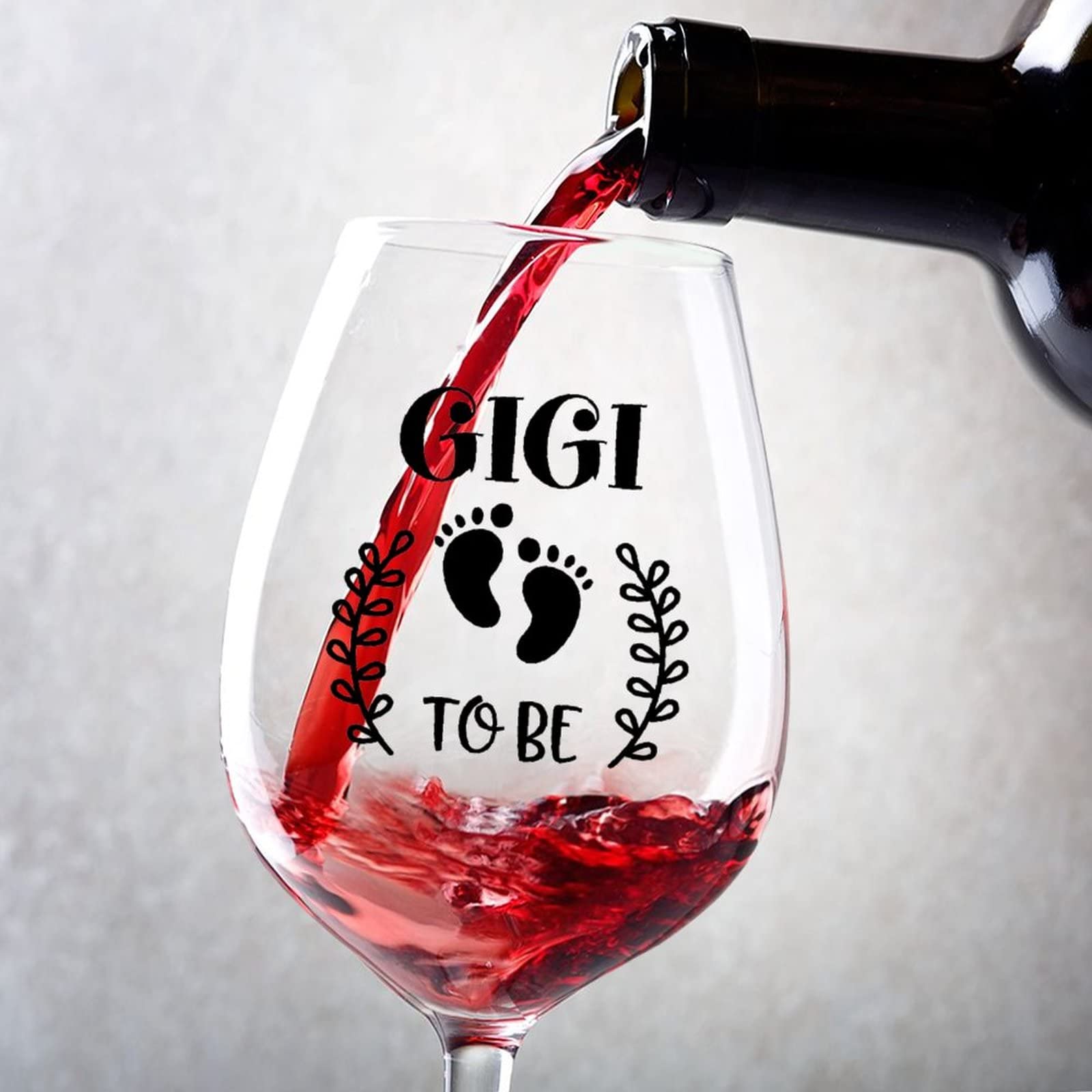 Verres à vin rouge boîte cadeau lot de 2 verres table design