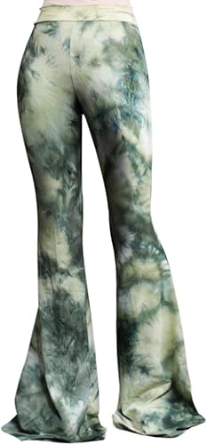 Miniatura 5 de Pantalones acampanados largos de yoga para mujer ShopMyTrend SMT tiro alto