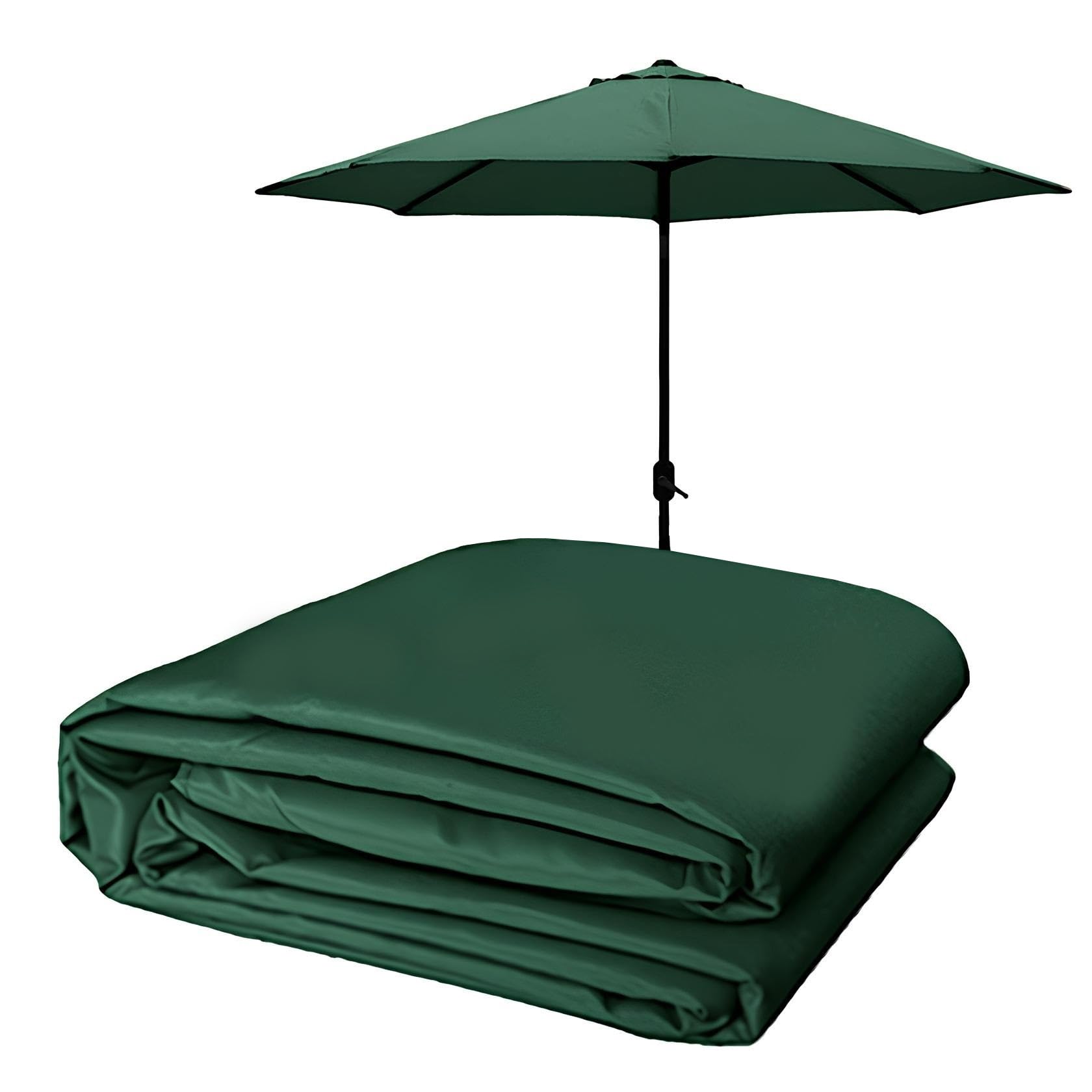 Copertura di ricambio per ombrellone da giardino, adatta per ombrelloni da 2,0 m/2,7 m/3,0 m, con 6/8 bracci, tessuto resistente alle intemperie, perfetto per uso esterno in patio