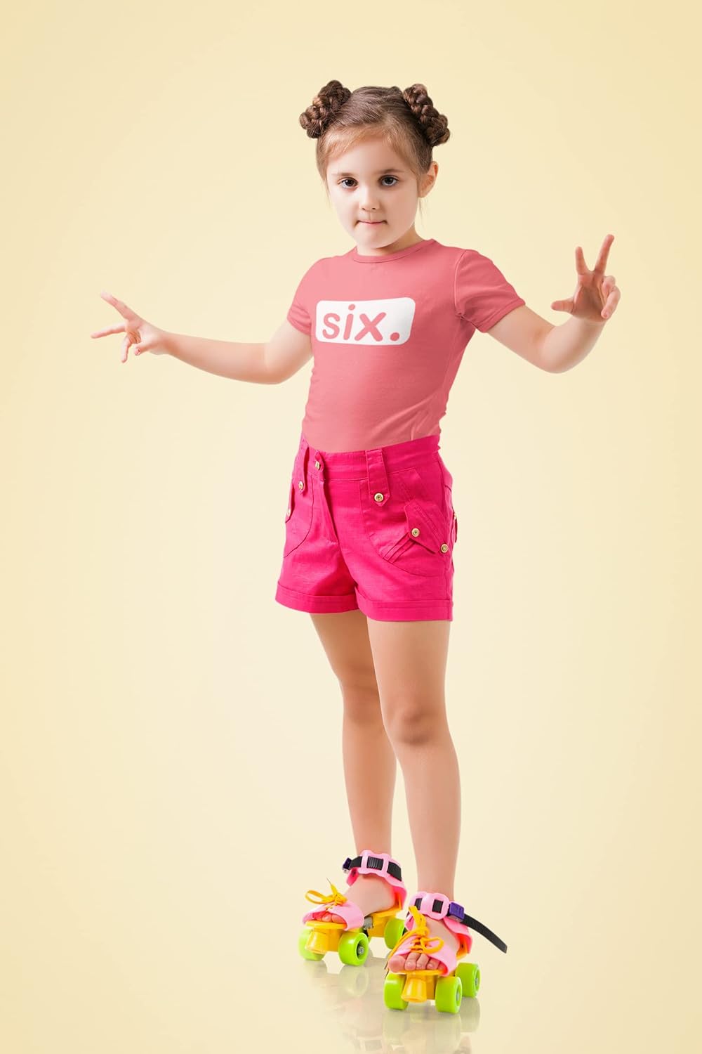 Unordinary Toddler 6th Birthday Shirt Girl Birthday Outfit for 6 Year Old Girls six Happy Sixth Gift - Image 2