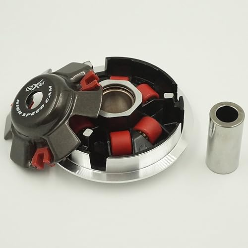 Miniatura 3 de Glixal ATKS-042 - Kit variador de velocidad de alto rendimiento GY6 125cc 150cc con rodillos de peso de 13 gr para el clutch frontal del motor del
