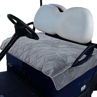 Golf Cart Seat Covers,EZGO Golf Cart Seat Cover, Golf Cart Seat Blanket, Travel Sports Golf Cart Covers for 2-Person Seats Club Car, Golf Cart Accessories for Men. Heavy Duty Golf Cart Seat Cover