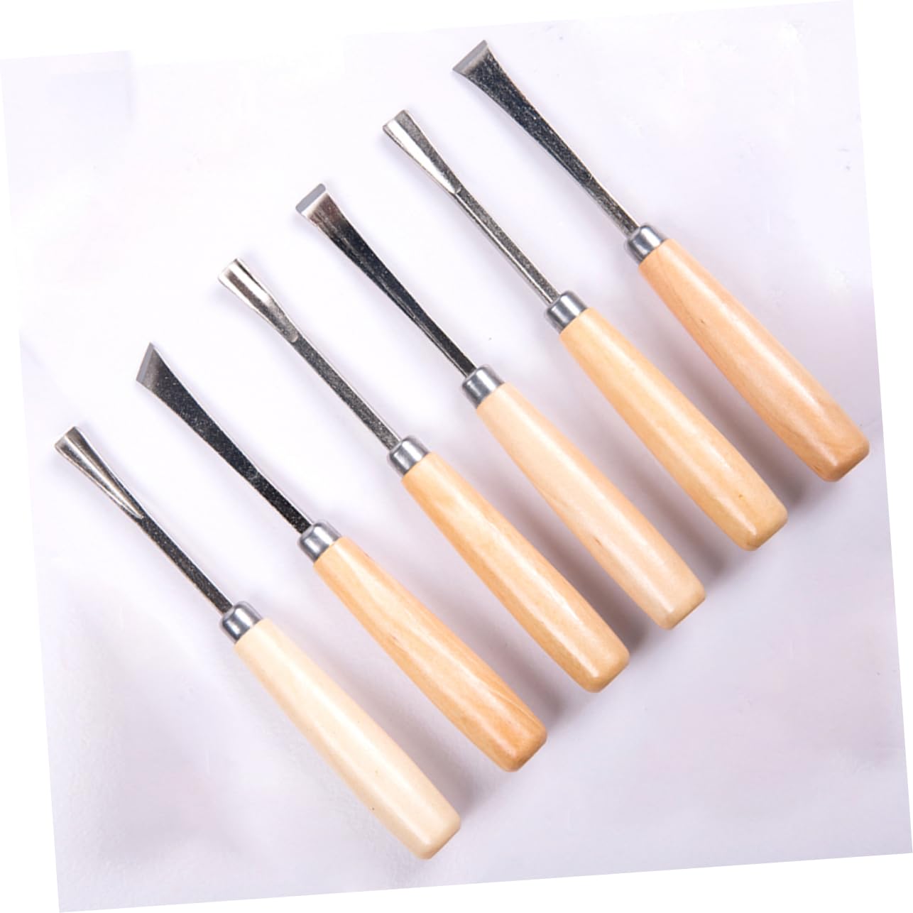 LALAFINA 12pcs Carving Chisel Root Carving Tools Sculptural Chisel Woodworking Chisel Palm Woodworker Chisel Wooden