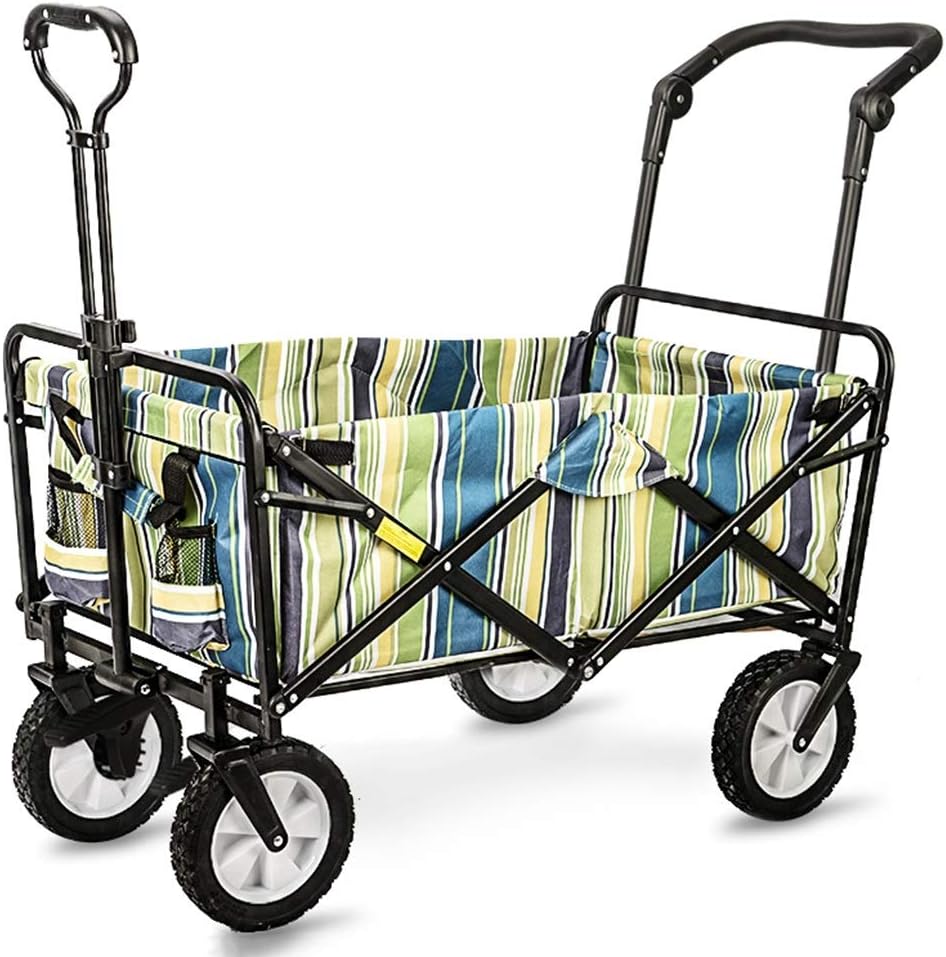 Garden Cart Heavy Duty Foldable Garden Trolley Folding