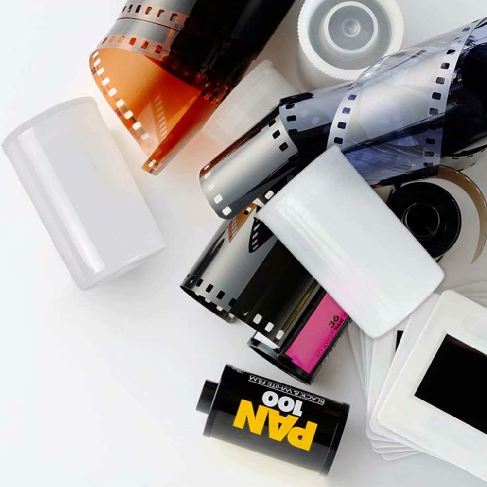 Plastic Storage Containers 50 Empty Film Canisters With Lids - 35mm ...