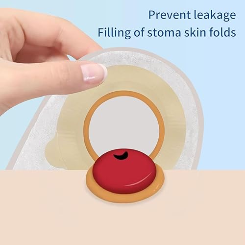 Miniatura 5 de Pasta de ostomía, barrera cutánea sin alcohol para relleno de estoma para evitar fugas, suministros para el cuidado del estoma (2 cajas)