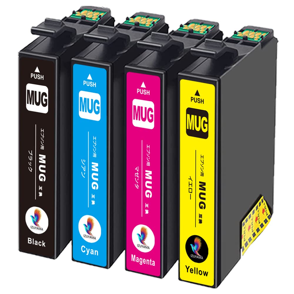 Amazon.co.jp: エプソン(Epson)用 MUG-4CL 互換インクカートリッジ  