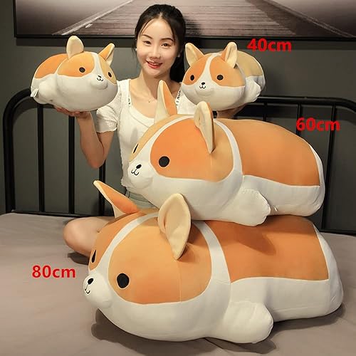 Miniatura 9 de Chubby - Almohada de peluche Shiba Inu de peluche para perros y niñas (27.5 pulgadas)