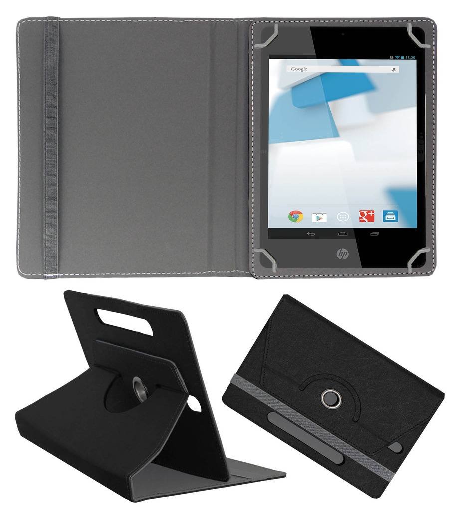 Acm Designer Rotating Leather Flip Case Compatible with Hp Pro Slate 8
