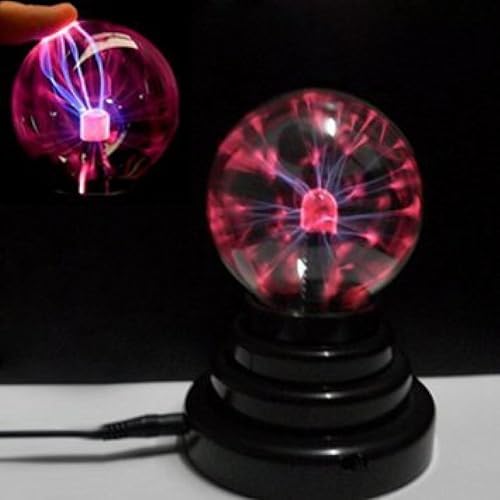 Miniatura 3 de PowerTRC Bola de plasma  3 pulgadas  Nebulosa, rayo trueno para fiestas, decoraciones, accesorios, niños, dormitorio, hogar y regalos alimentados