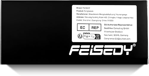 Miniatura 11 de FEISEDY Gafas de sol polarizadas de béisbol para niños y adolescentes, marco TR90 para niños y niñas, ciclismo B2454