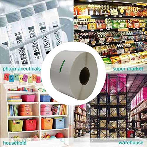 Teinewby 2.25"X1.25" Direct Thermal Labels, Self-Adhesive Address Shipping Thermal Stickers, Bpa&Bps Free Square Label For Thermal Label Printer-1 Roll,1000 Labels #TOP5