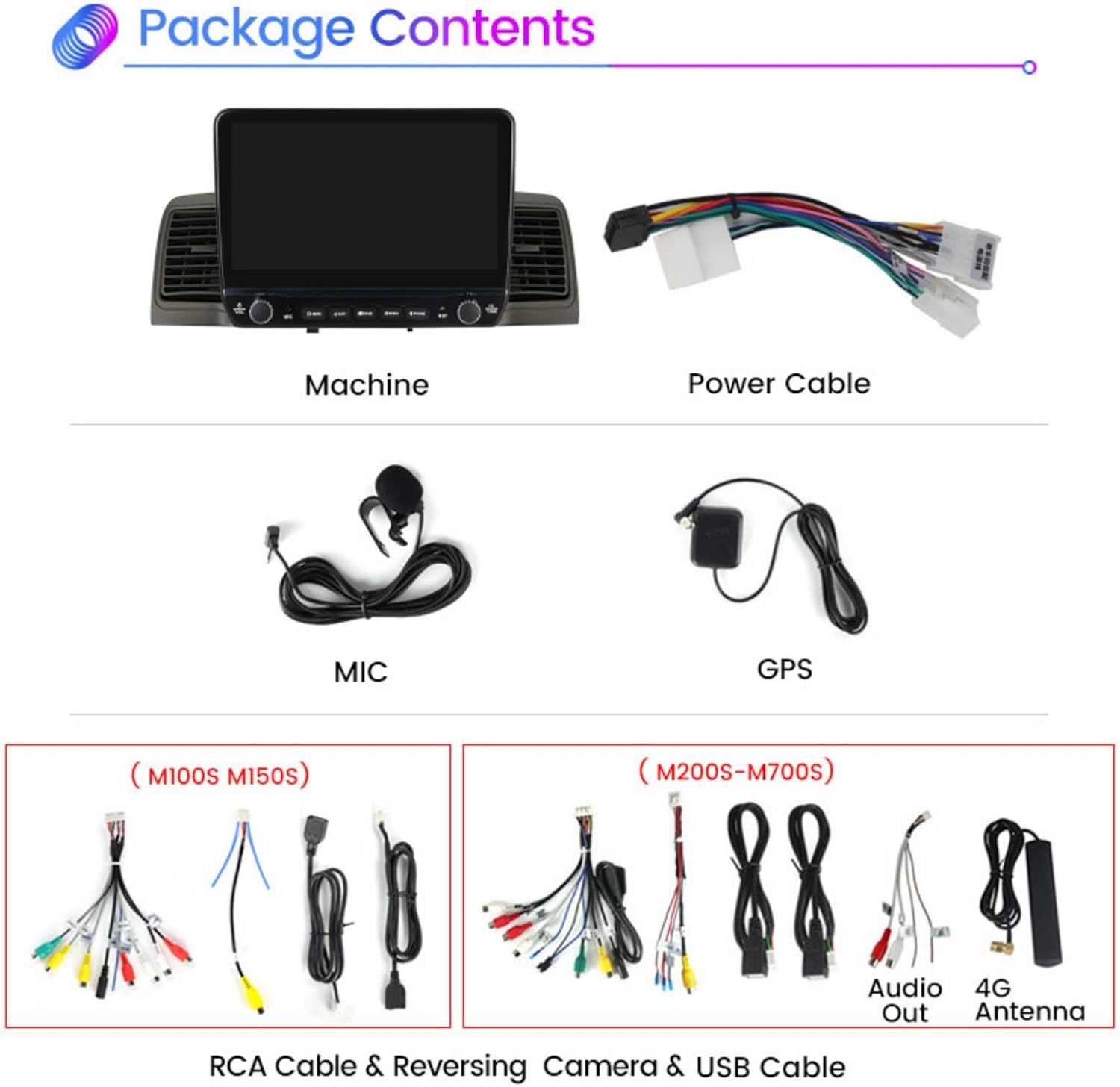 Double Din Car Stereo for Toyota Corolla EX 2004-2012, Touch Screen Wireless Head Unit with FM/AM Radio DSP OBD II