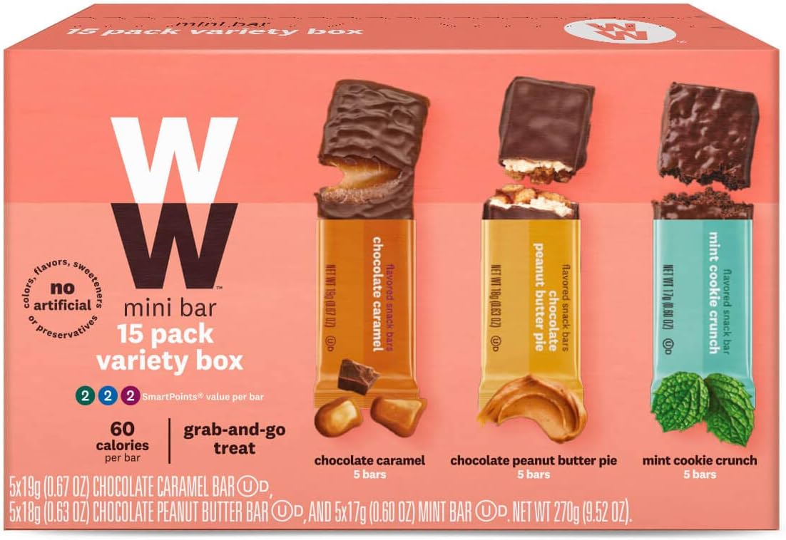 Weight Watchers Mini Bar Variety Pack