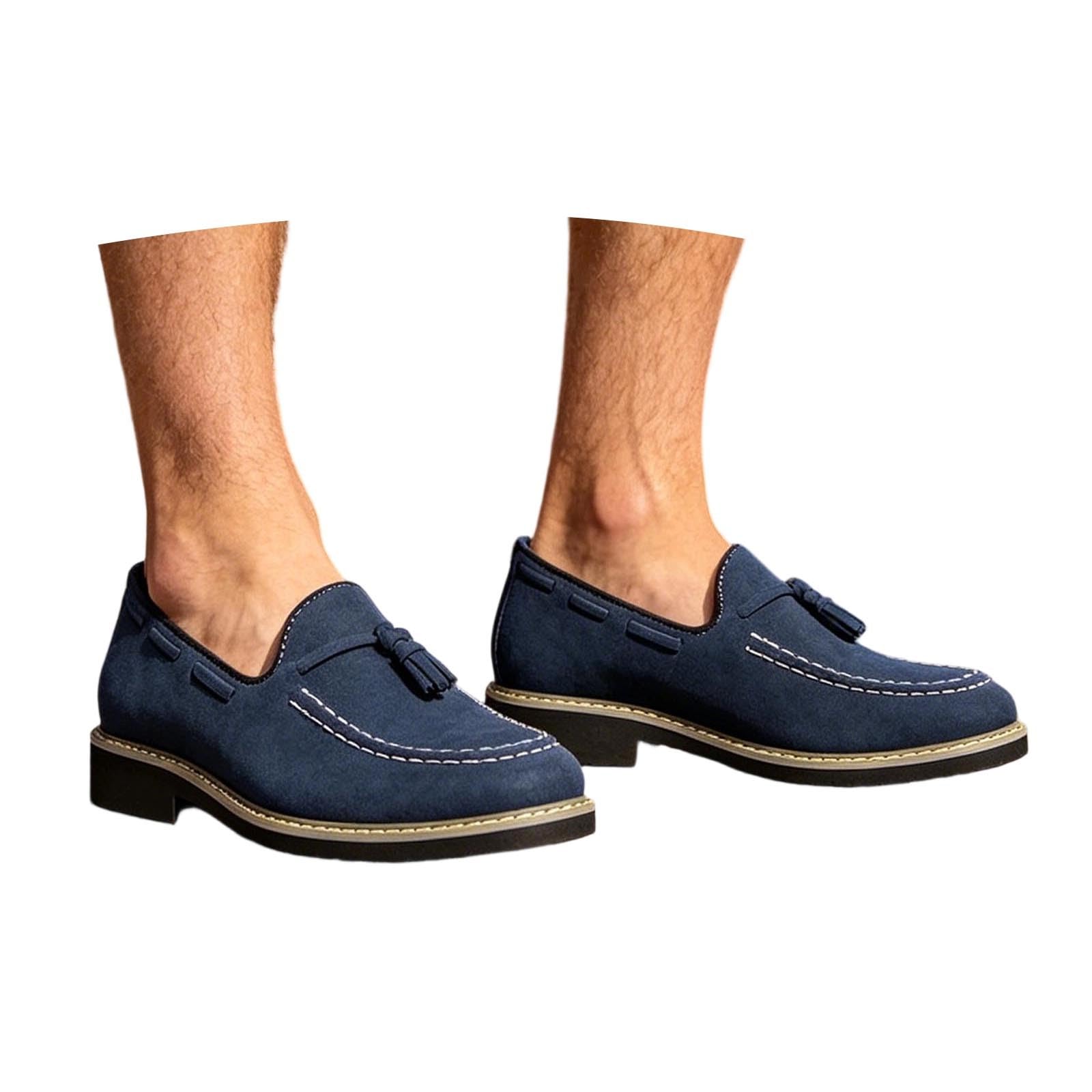 Mocasines para hombre negro terciopelo mocasín borlas piel sintética mocasines vintage boda vestido zapatos de barco diseño tradicional zapatillas de diseño tradicional zapatos para hombre