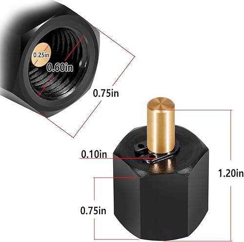 Miniatura 7 de EN-47589 9011 Juego de adaptadores de prueba de presión de combustiblebloqueo para Dodge Ram, GMCChevy, GMC de servicio mediano