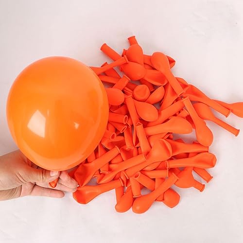 Miniatura 6 de VitaCraft Kit de guirnalda de arco de globos de coche de carreras, 128 piezas de arco de globos de mármol naranja, azul y negro, globos de aluminio