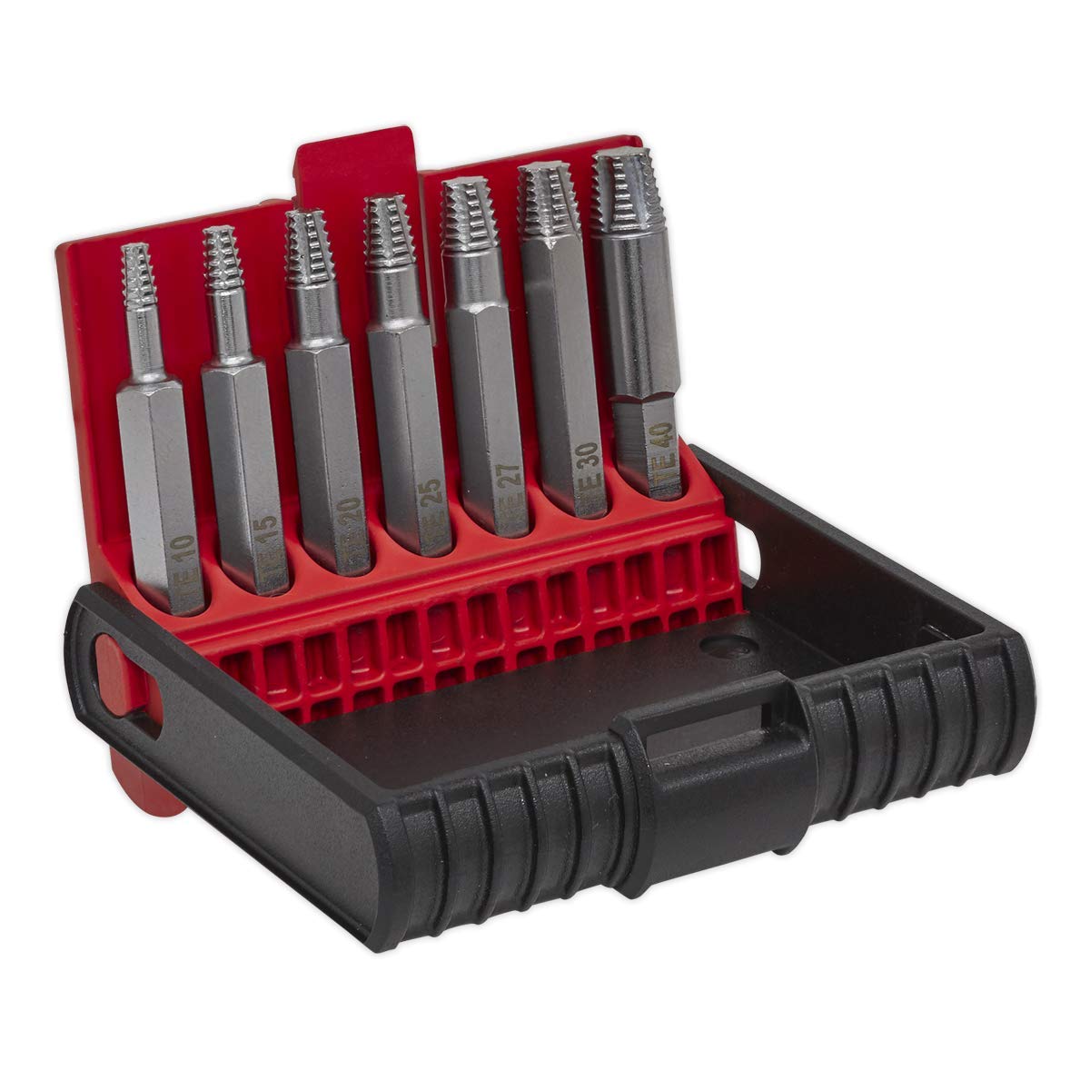 Sealey AK755T - 7pc TRX TRX-STAR TORX - Stud / Bolt Extractor set in Case