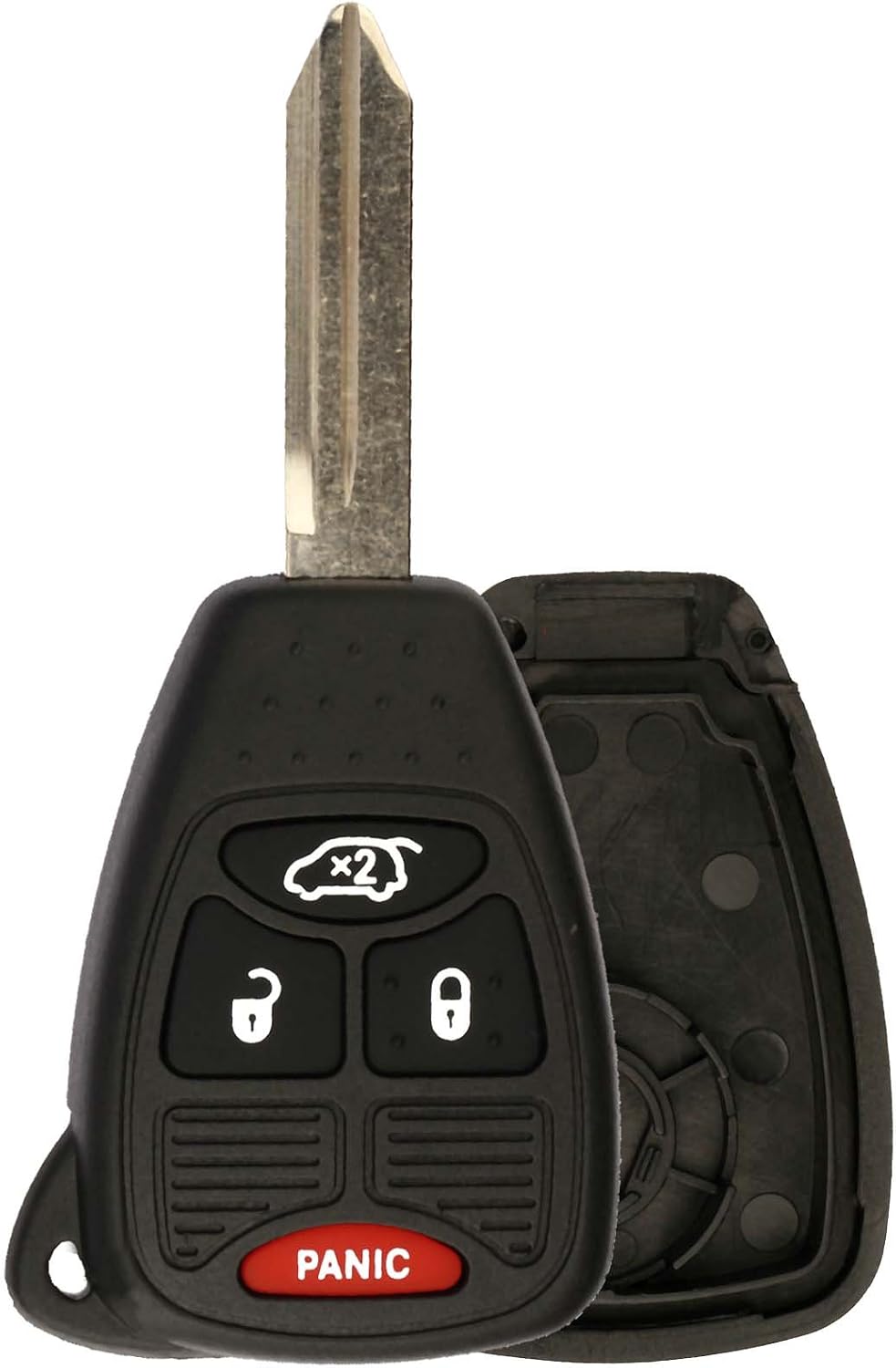 KeylessOption Just the Case Keyless Entry Remote Control Car Key Fob Shell Replacement for OHT692427AA