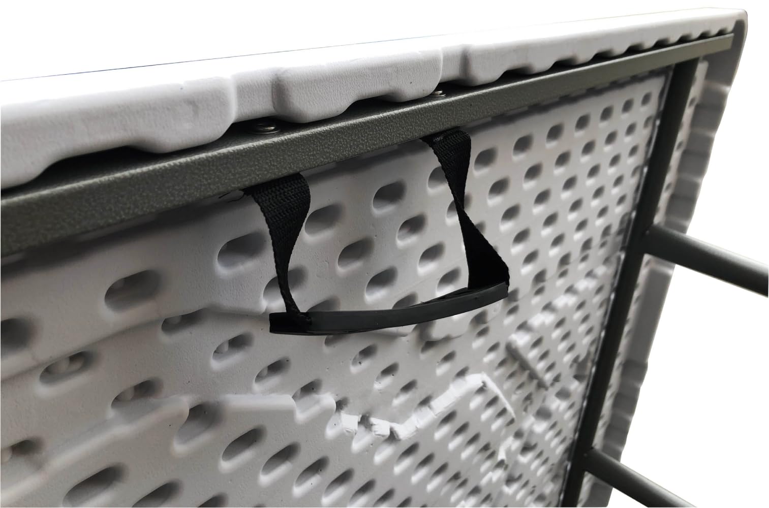 HOMELUX Mesa Plegable Portátil Camping, Escritorio Plegable, Mesa Comedor, Mesa Auxiliar Cocina, 240x74x76 cm
