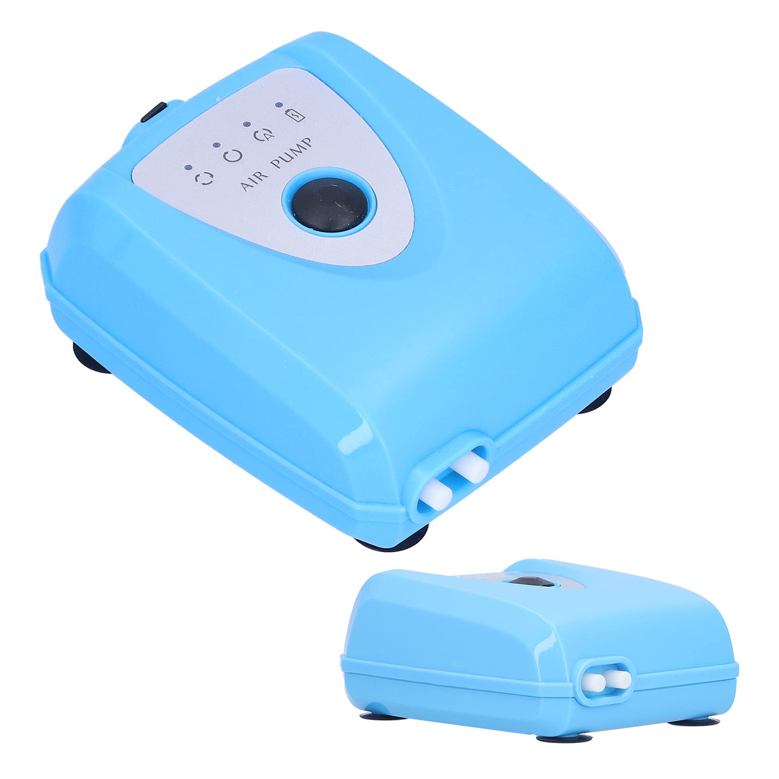 Solarbetriebener Oxygenator, Wasser-Sauerstoffpumpe, geräuscharm, großes Luftvolumen, Teichbelüfter für Aquarien, Fischtanks, Angeln im Freien, Messing-Kunststoff, 3,5 W, 4000 mAh