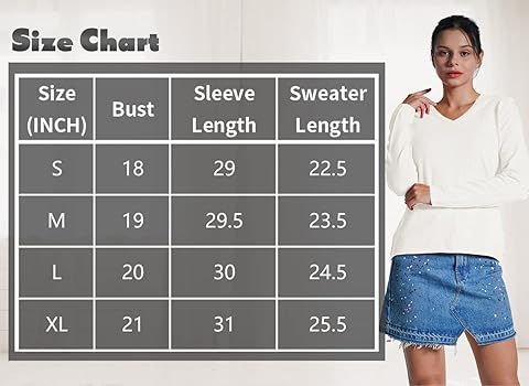 Amazon.com: Auberon Women's Long Sleeve Pullover V Neck Solid Color Sweater S11-4532L-M : Clothing, Shoes & Jewelry