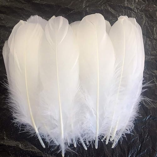 Miniatura 3 de Juego de plumas naturales de ganso, accesorios para ropa (100 unidades) de Sowder